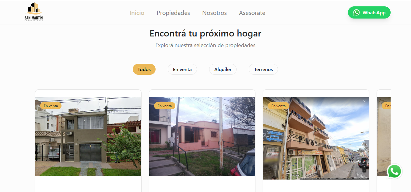 Preview de San Martin Inmobiliaria